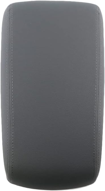 Black Center Console Armrest Cushion Cover Lid Compatible with Chevrolet Impala 2006-2014 Car Armrest Cover, Gray