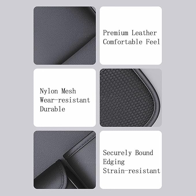 Car Seat Back Organizer for Ford Mustang (S197) 2005 2006 2007 2008 2009 2010 2011 2012 2013 2014 Durable Waterproof Storage Bag Backseat Organizer Protector Accessories