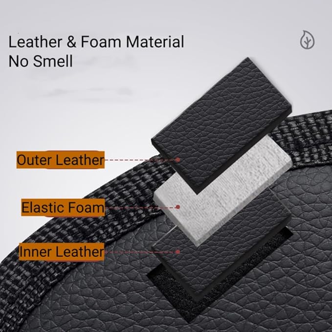 Generic Car Back Seat Organizer Hanging Car Storage Bag Automotive Seat Back Organizers Leather Car Storage Pocket with Tissue Holder