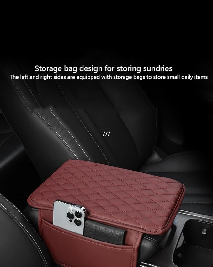 Cover Center Console for Toyota Land Cruiser 2000-2015 2016 2017 2018 2019 2020 2021 2022 2023 2024, Console Cover Protective Car Center Console Cushion Pad Anti-Scratch Car Accessories