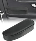 Armrest Cushion,Car Accessories Arm Rest Pads,Auto Side Door Armrest Pillow Relieve Driver Arm Fatigue,Soft Aoto Armrest Pillow with Storage Box,Suitable for Most Cars,Trucks,SUVs,RVs (Black)