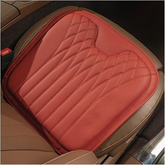 KAnduo M Car Seat Cushion for BMW All Model I3 I4 I8 X1 X2 X3 X4 X5 X5M X6 X7 Z4 Car Lumbar Support Pillow Auto Seat Waist Back Cushion Y (Color : Red B)