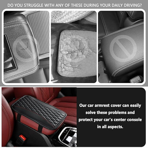 Auto Center Console Pad for Toyota Ipsum(2002) Accessories Car Armrest Cushion Protects Your armrest and Feels Comfortable on Your Elbows and arms
