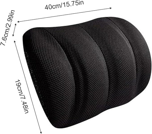 1 Piece Automotive Seat Lumbar Support Pillow for Chevrolet/Chevy Camaro 2016-2024, Driving Lower Back Cushion Ergonomic Orthopedic Posture Rest
