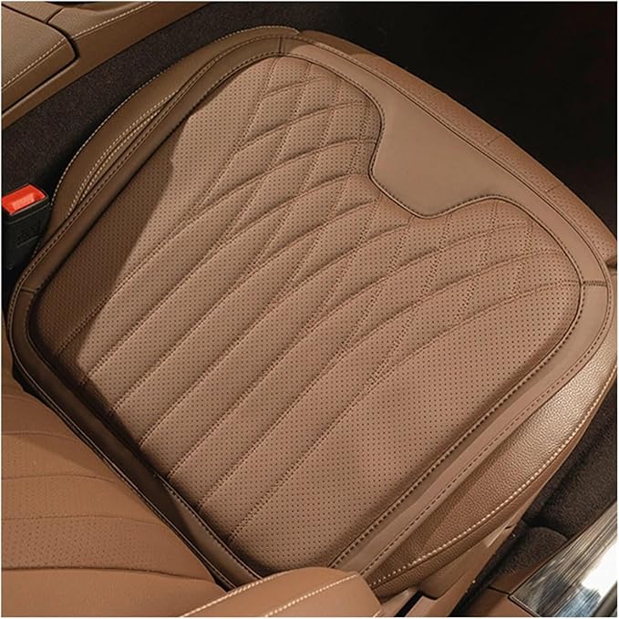 KAnduo M Car Seat Cushion for BMW All Model I3 I4 I8 X1 X2 X3 X4 X5 X5M X6 X7 Z4 Car Lumbar Support Pillow Auto Seat Waist Back Cushion Y (Color : Brown B)