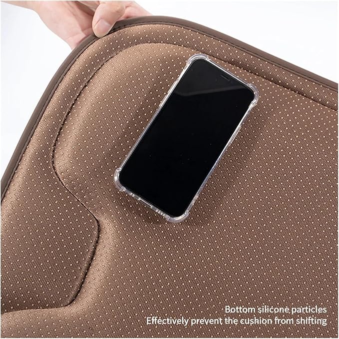 KAnduo M Car Seat Cushion for BMW All Model I3 I4 I8 X1 X2 X3 X4 X5 X5M X6 X7 Z4 Car Lumbar Support Pillow Auto Seat Waist Back Cushion Y (Color : Black C)