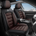 AREKA 2 Seat Covers for Honda Civic 2002-2026 Breathable Car Seat Covers,Anti-Slip Waterproof Car Seat Protectors with Airbag,Automotive Vehicle Cushion with Storage Pockets (Standard,Brown)
