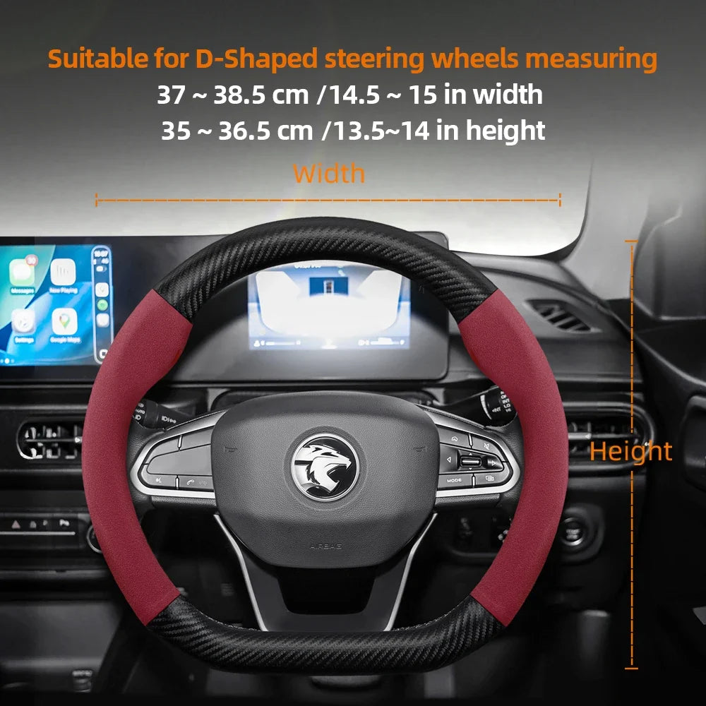 Proton Suede Steering Wheel Cover