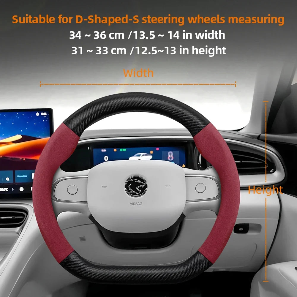 Proton Suede Steering Wheel Cover