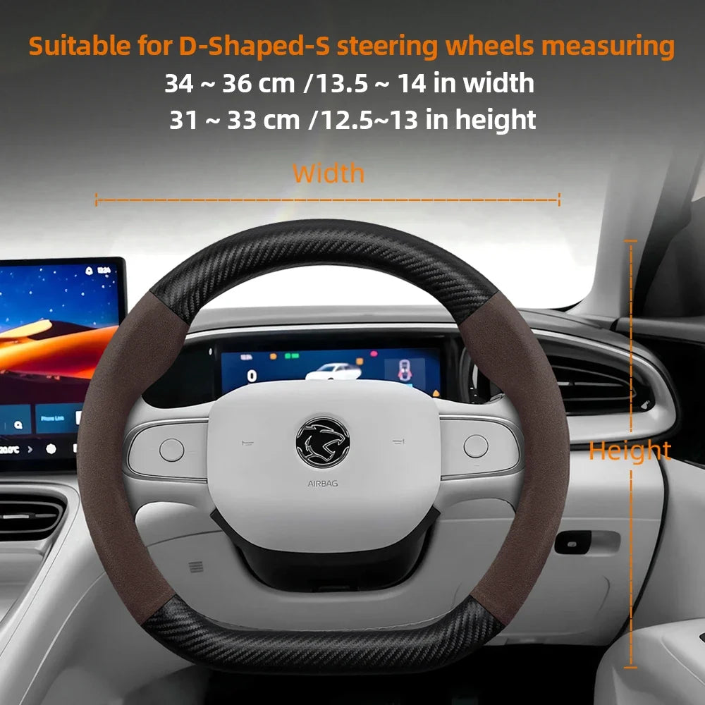 Proton Suede Steering Wheel Cover