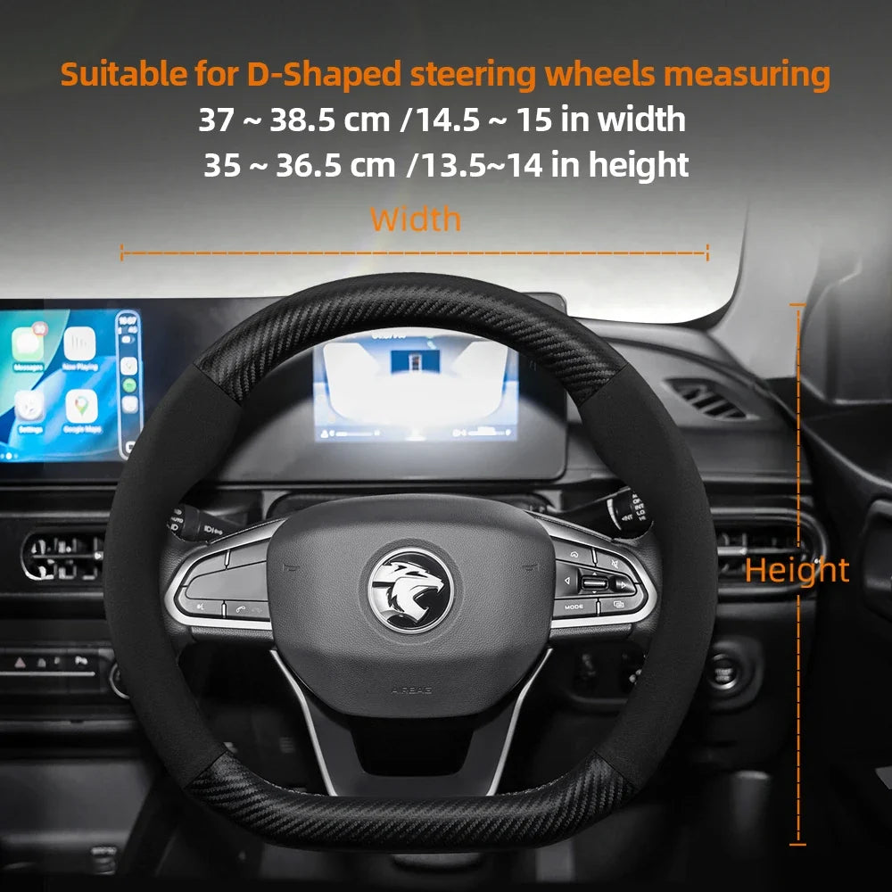 Proton Suede Steering Wheel Cover
