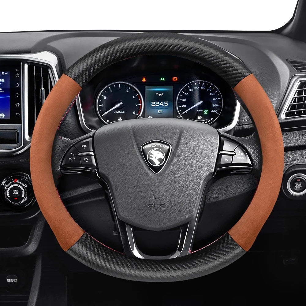 Proton Suede Steering Wheel Cover