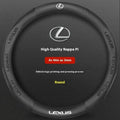 Lexus F SPORT Carbon Fiber Leather Steering Wheel Cover