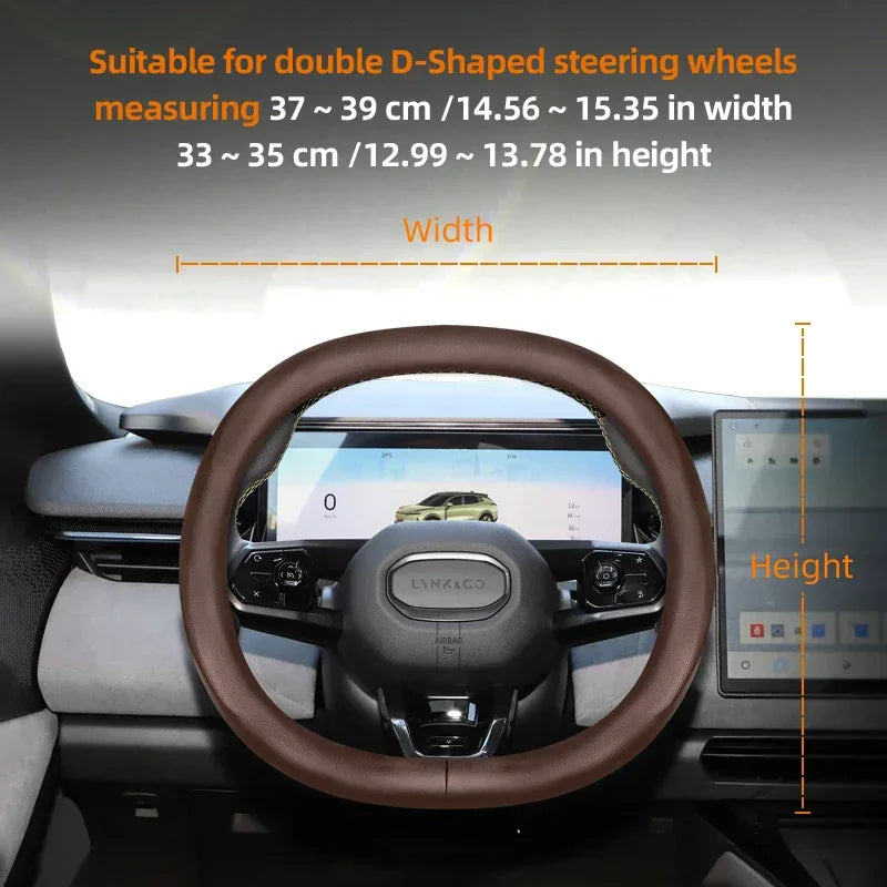LYNK&CO Leather Steering Wheel Cover