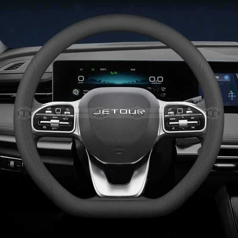 Jetour Nappa Leather Steering Wheel Cover