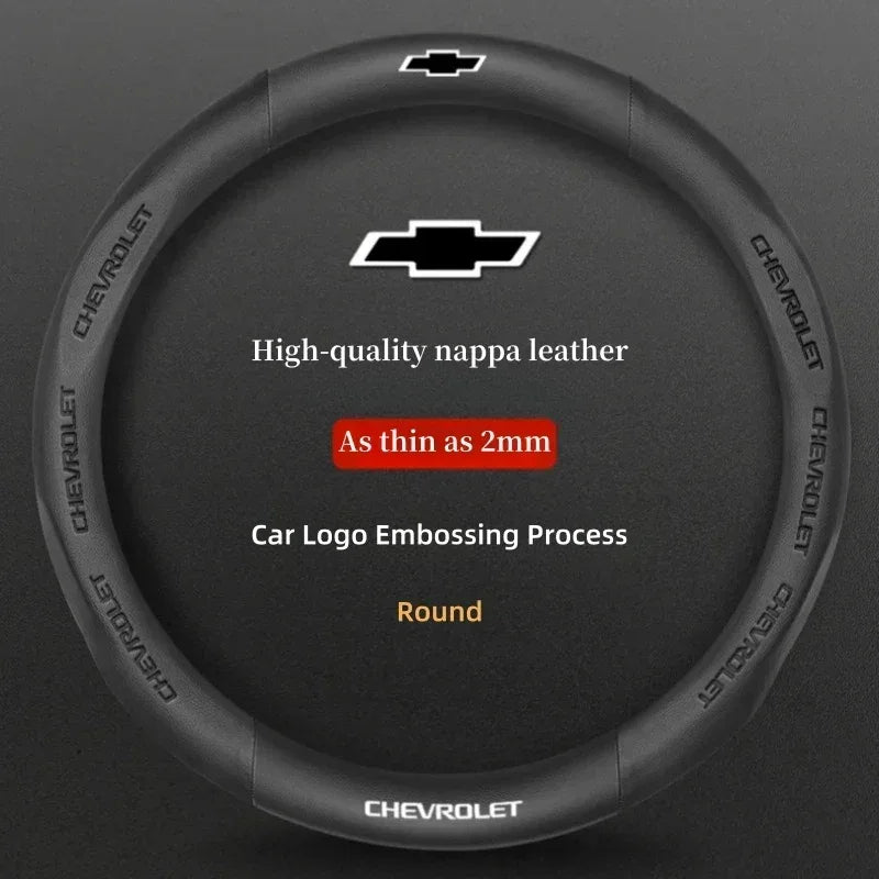 Chevrolet Cruze Silverado Tahoe 3D Embossed Steering Wheel Cover
