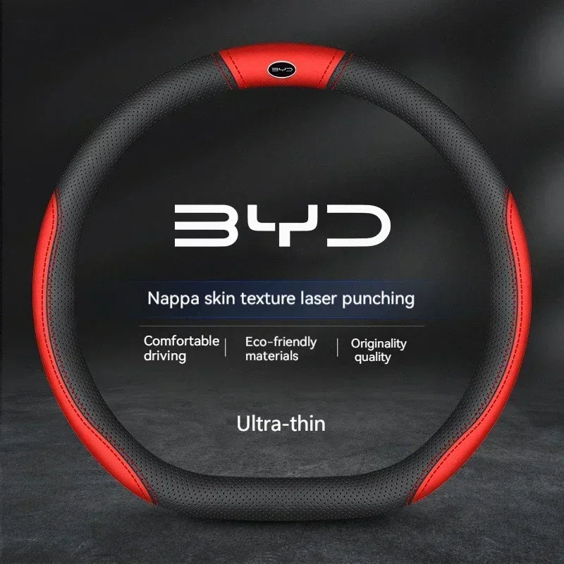 BYD Suede Anti-Slip Steering Wheel Cover