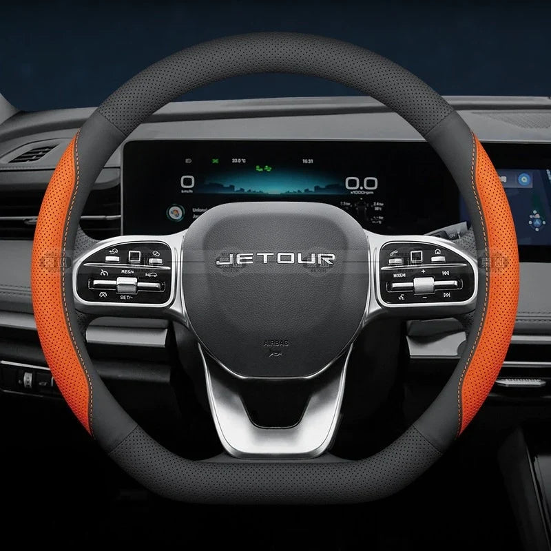 Jetour Nappa Leather Steering Wheel Cover