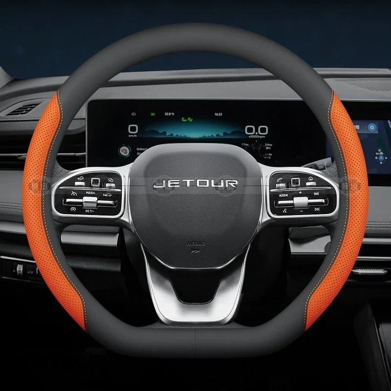 Jetour Nappa Leather Steering Wheel Cover