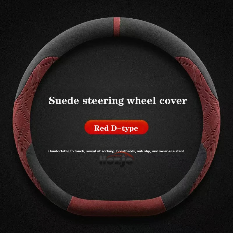 Genesis Suede Steering Wheel Cover