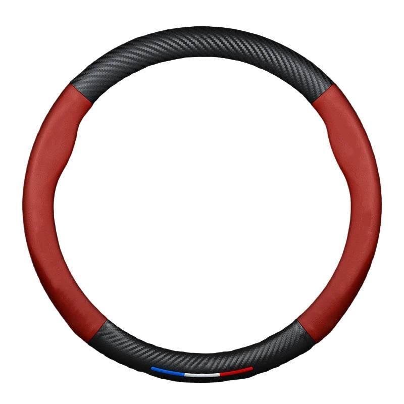 Mazda Carbon Fiber & Leather Steering Wheel Cover