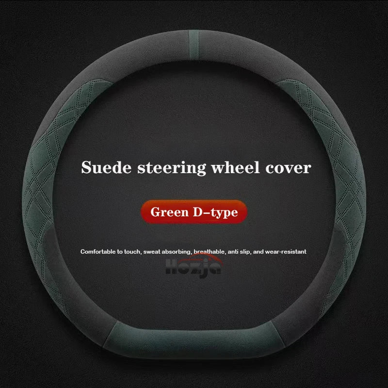 Genesis Suede Steering Wheel Cover