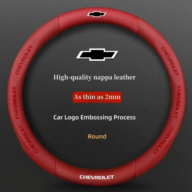 Chevrolet Cruze Silverado Tahoe 3D Embossed Steering Wheel Cover