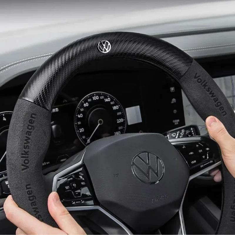 Volkswagen Leather Steering Wheel Cover