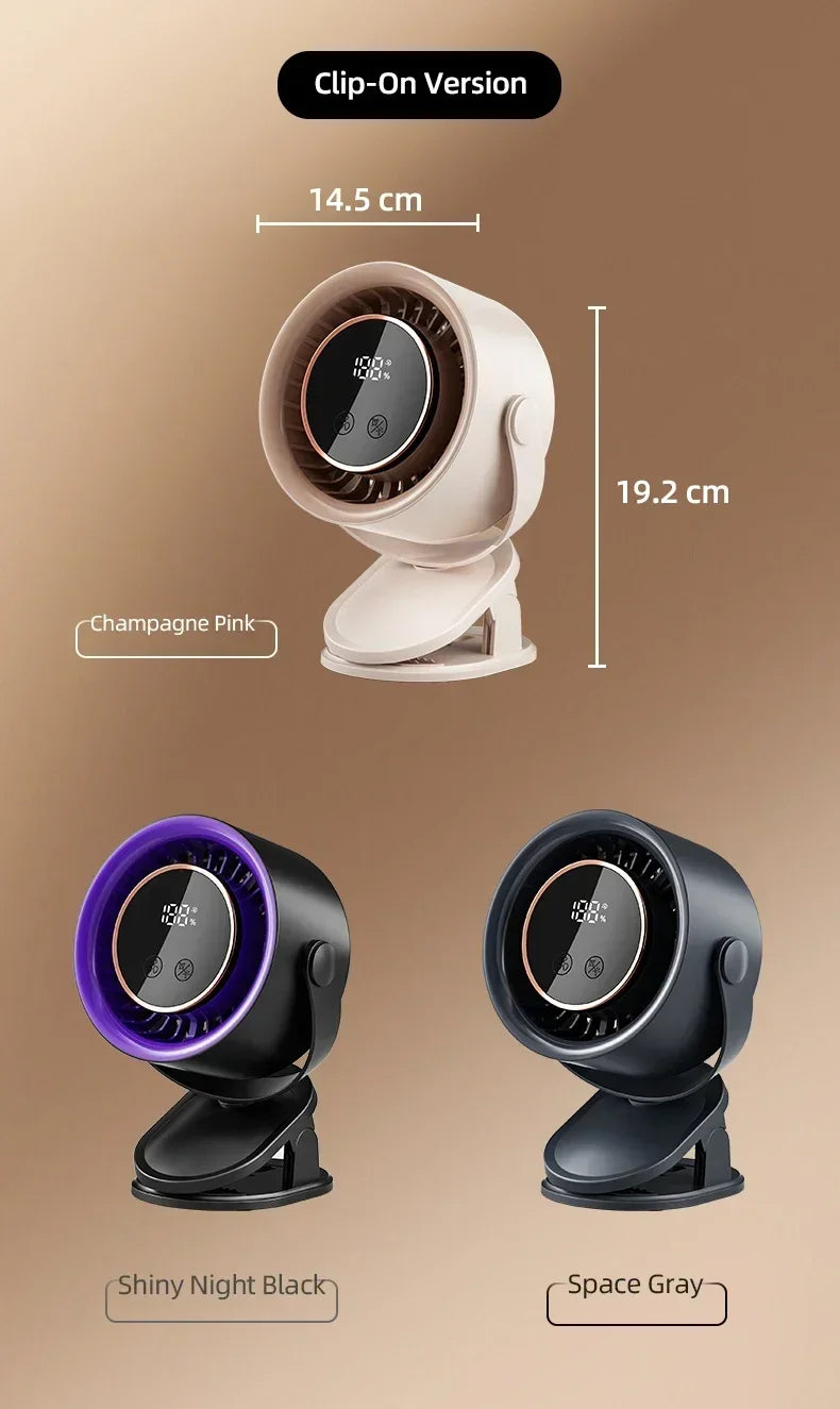 3-in-1 Multi-Functional Turbo Circulating Fan