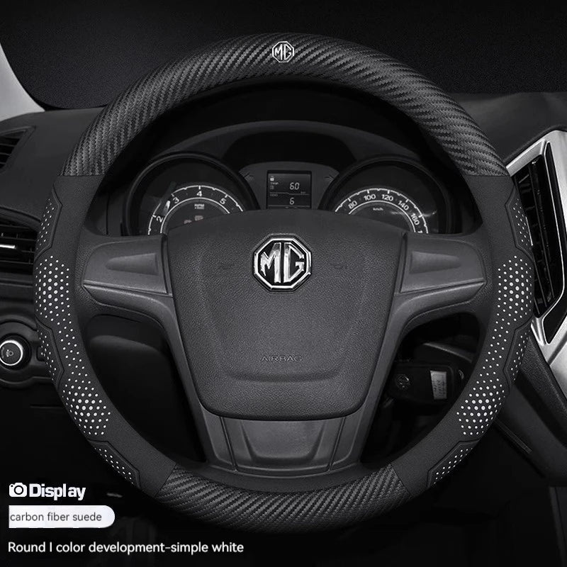 MG Carbon Fibre Steering Wheel Cover
