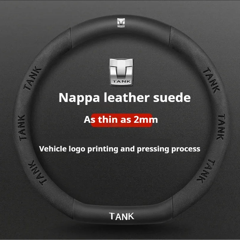GWM Tank Suede Steering Wheel Cover