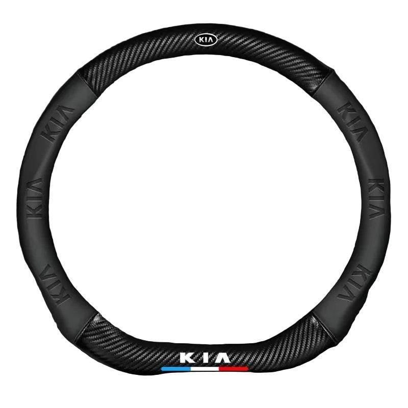 Kia Leather Steering Wheel Cover
