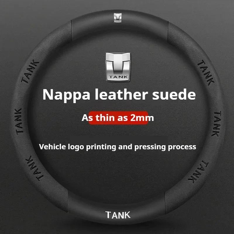 GWM Tank Suede Steering Wheel Cover
