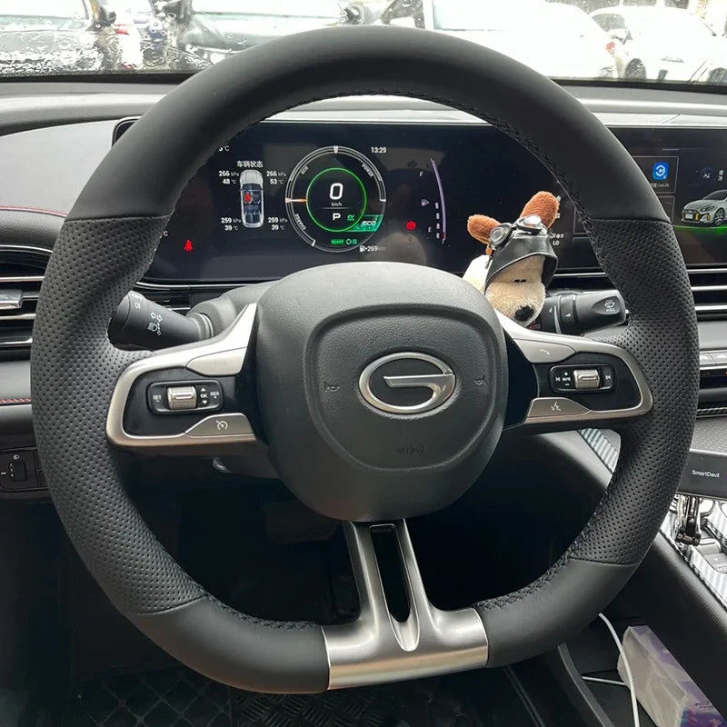 GAC Trumpchi Empow Orange Suede Steering Wheel Cover 2021-2024