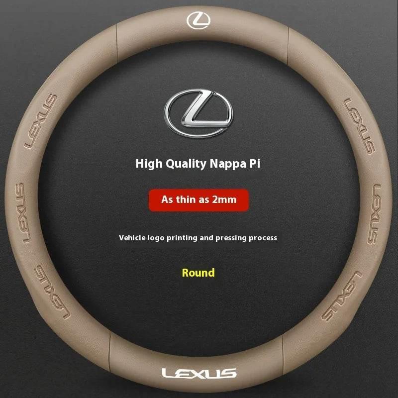 Lexus F SPORT Carbon Fiber Leather Steering Wheel Cover