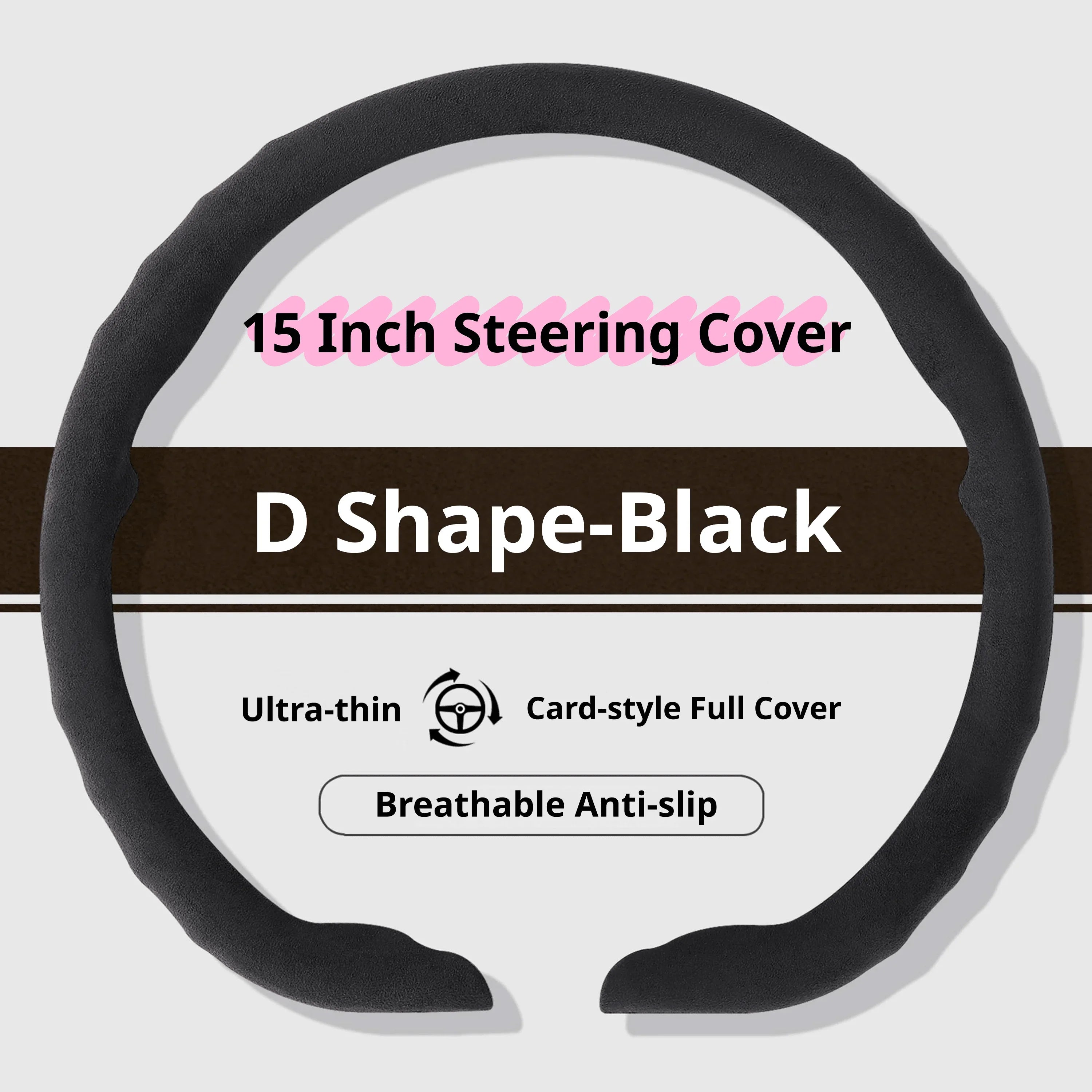 Genesis Ultrasuede Steering Wheel Cover