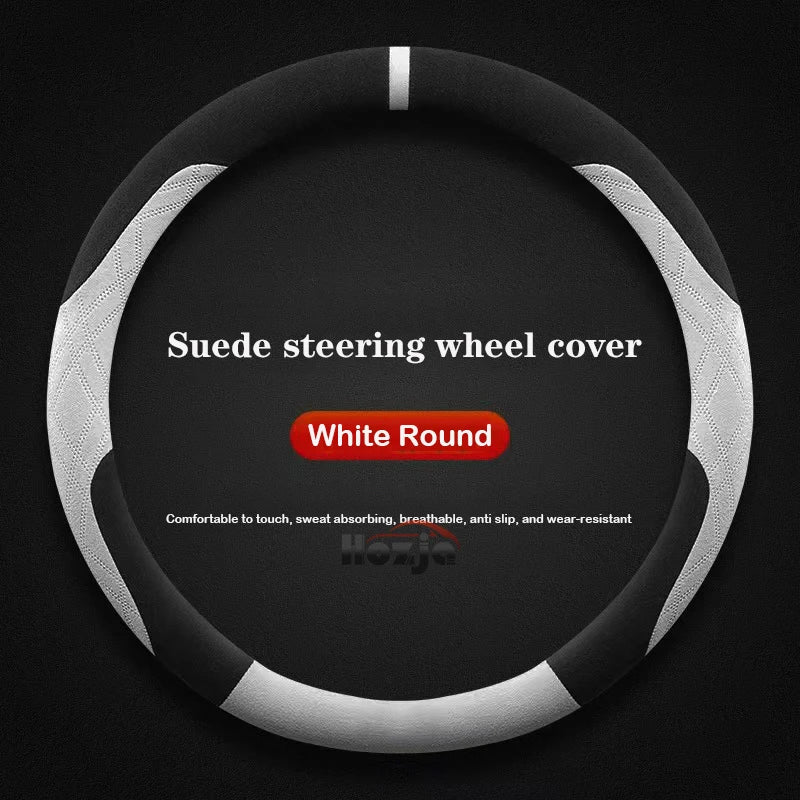 Genesis Suede Steering Wheel Cover