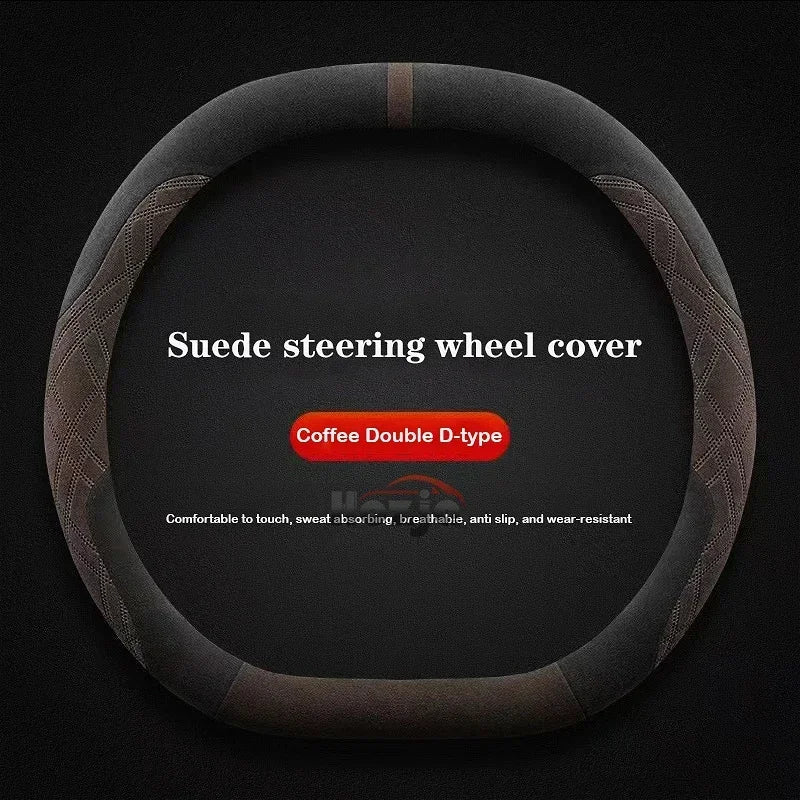 Geely Suede Leather Steering Wheel Cover Preface Starray Cityray
