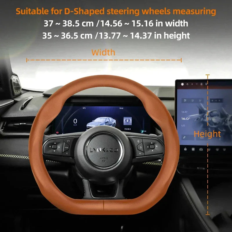 LYNK&CO Leather Steering Wheel Cover