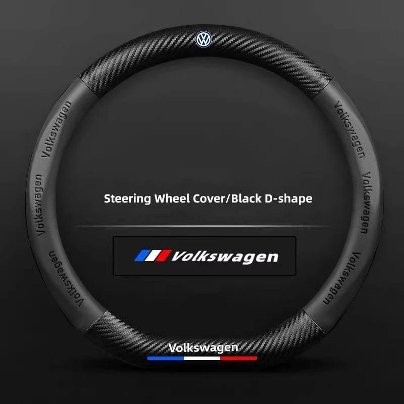Volkswagen Carbon Fiber Steering Wheel Cover