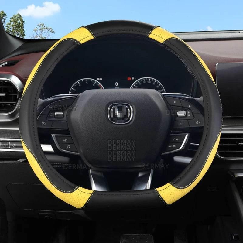Changan Sports Microfiber Leather Steering Wheel Cover