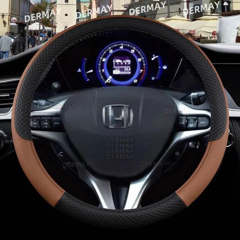 Honda Civic Leather Steering Wheel Cover