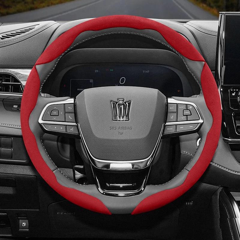 Toyota Crown Suede Steering Wheel Cover