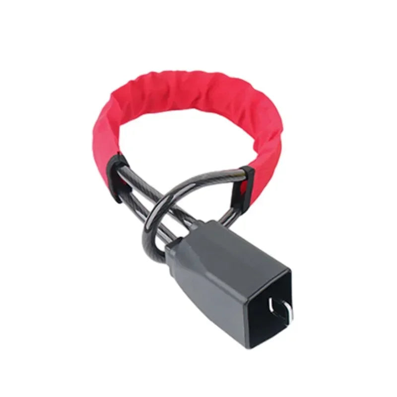 Car Steering Wheel Lock – Universal Anti-Theft Steel Cable Security Device for Cars, SUVs & Trucks