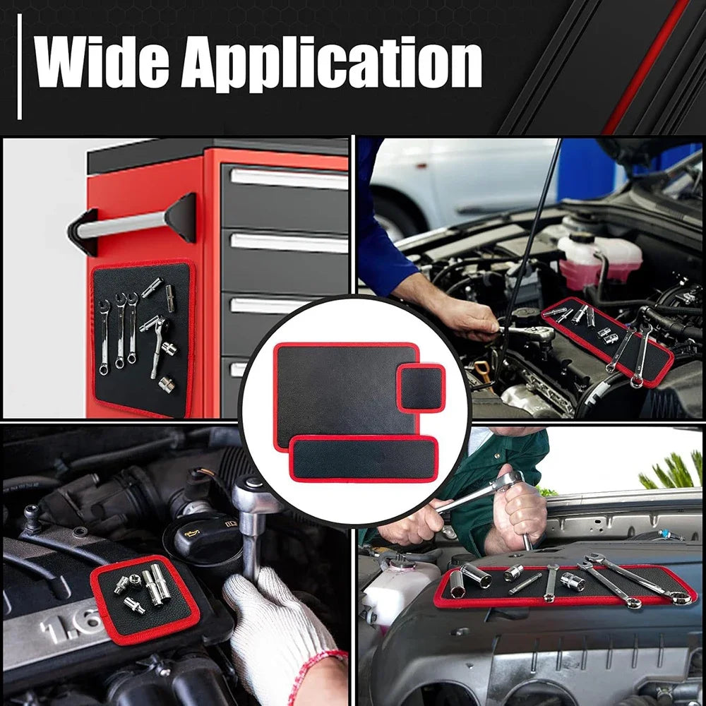 Magnetic Tool Pad – Flexible Mechanic Tool Holder & Parts Organizer Mat