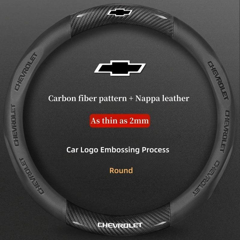 Chevrolet Cruze Silverado Tahoe 3D Embossed Steering Wheel Cover