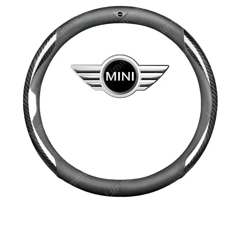 Mini Cooper Carbon Fiber Steering Wheel Cover