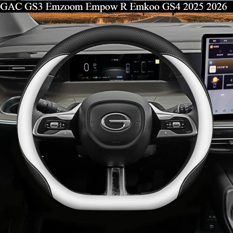 GAC Leather Steering Wheel Cover