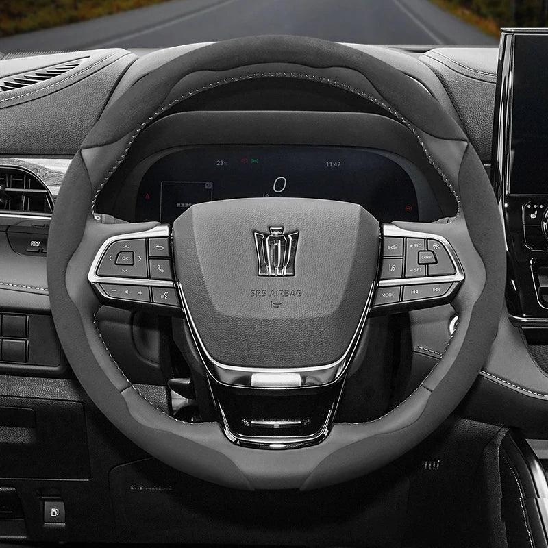 Toyota Crown Suede Steering Wheel Cover