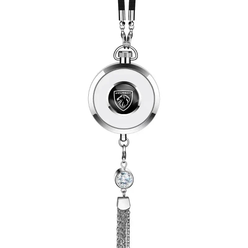 Peugeot Metal Lace Car Air Freshener Hanging Pendant
